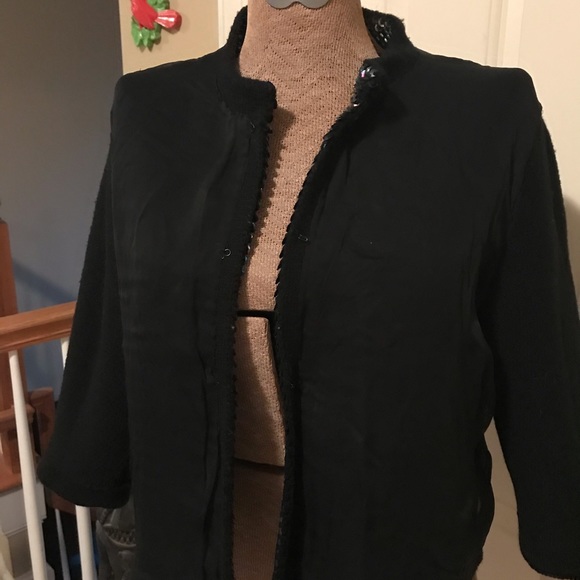 Vintage Estate Sequin Dinner Jacket - Picture 4 of 4